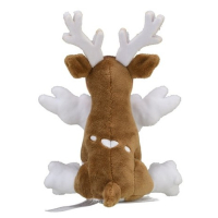 Officiële Pokemon center knuffel Pokemon fit Sawsbuck Winter 17cm 